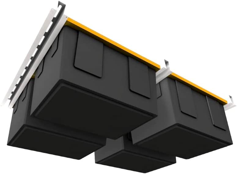 E-Z Storage - Bin Slide Overhead Garage Storage System - Go Garage Cabinets