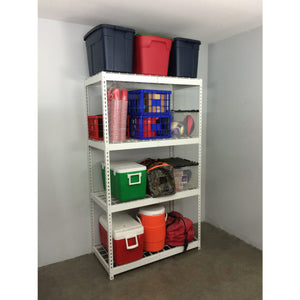 SafeRacks -  Garage Shelving Rack 24″ x 48″ x 84″ - Go Garage Cabinets
