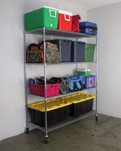 Load image into Gallery viewer, SafeRacks - 4-Tier Wire Shelving 24″ x 60″ x 72″ - Go Garage Cabinets