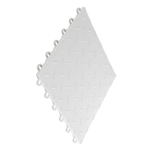 Swisstrax - Diamondtrax HOME Small Mat Kit - Checkered (Jet Black/Arctic White) - Go Garage Cabinets