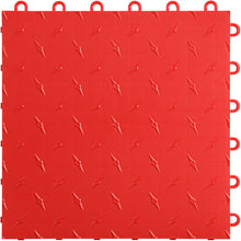 Load image into Gallery viewer, Swisstrax - Diamondtrax HOME 2-Car Garage Kit - Border (Jet Black/Racing Red) - Go Garage Cabinets