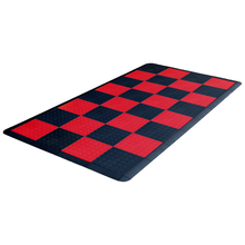 Load image into Gallery viewer, Swisstrax - Diamondtrax HOME Small Mat Kit - Checkered (Jet Black/Racing Red) - Go Garage Cabinets