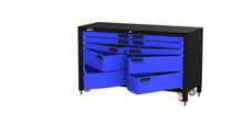 Load image into Gallery viewer, Swivel Storage Solutions - 10 Drawers Workbench - Go Garage Cabinets