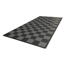 Load image into Gallery viewer, Swisstrax - Diamondtrax HOME Medium Mat Kit - Checkered (Jet Black/Slate Grey) - Go Garage Cabinets