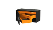 Load image into Gallery viewer, Swivel Storage Solutions - Pro 18 Outdoor Weathertight 3 Drawer Underbody Truck Box - Go Garage Cabinets