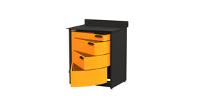 Swivel Storage Solutions - 4-Drawer 30" Modular Workbench - Go Garage Cabinets