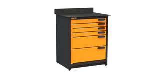 Swivel Storage Solutions -  6 Drawer 30" Modular Workbench - Go Garage Cabinets