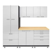 Load image into Gallery viewer, Hercke -  Work Center Garage Cabinet System | 24”D x 90”W x 84”H KIT3 - Go Garage Cabinets