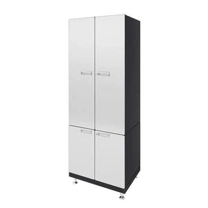 Hercke -  Storage Tower Garage Cabinet System | 24”D x 30”W x 84”H KIT8 - Go Garage Cabinets
